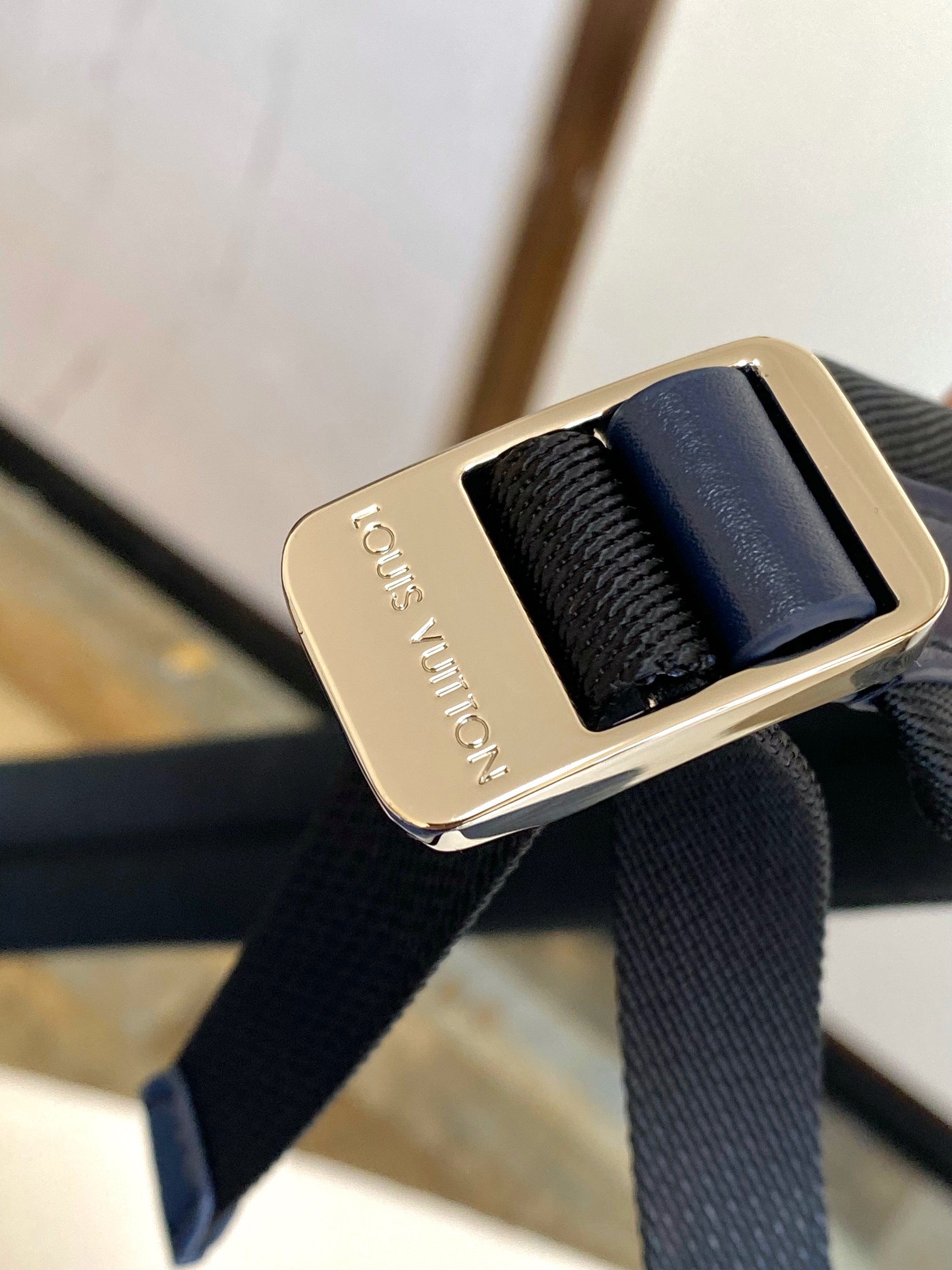 Louis Vuitton Backpack Canvas Blue 20cm-m-l-s