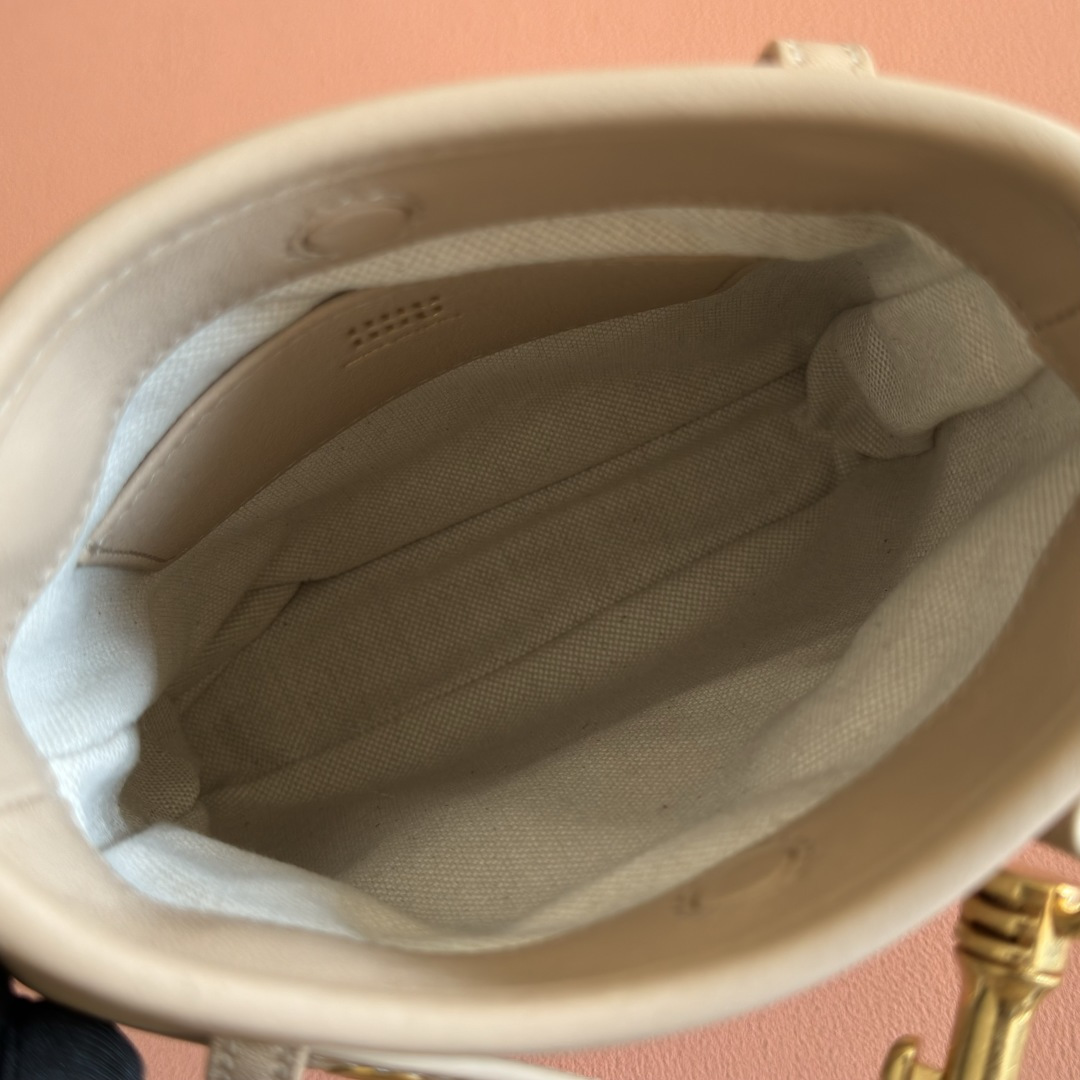 Miu Miu Bucket Bag Sheepskin M-17cm-19cm