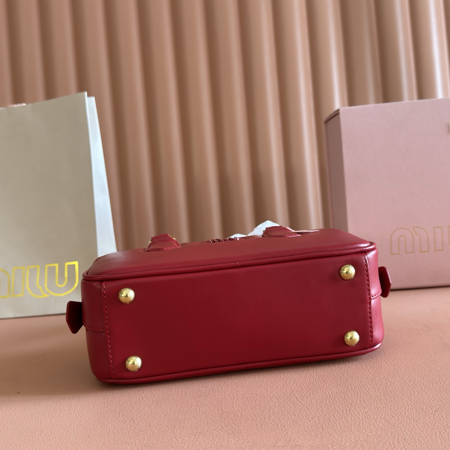 Miu Miu Female Tote Bag Cow Leather M