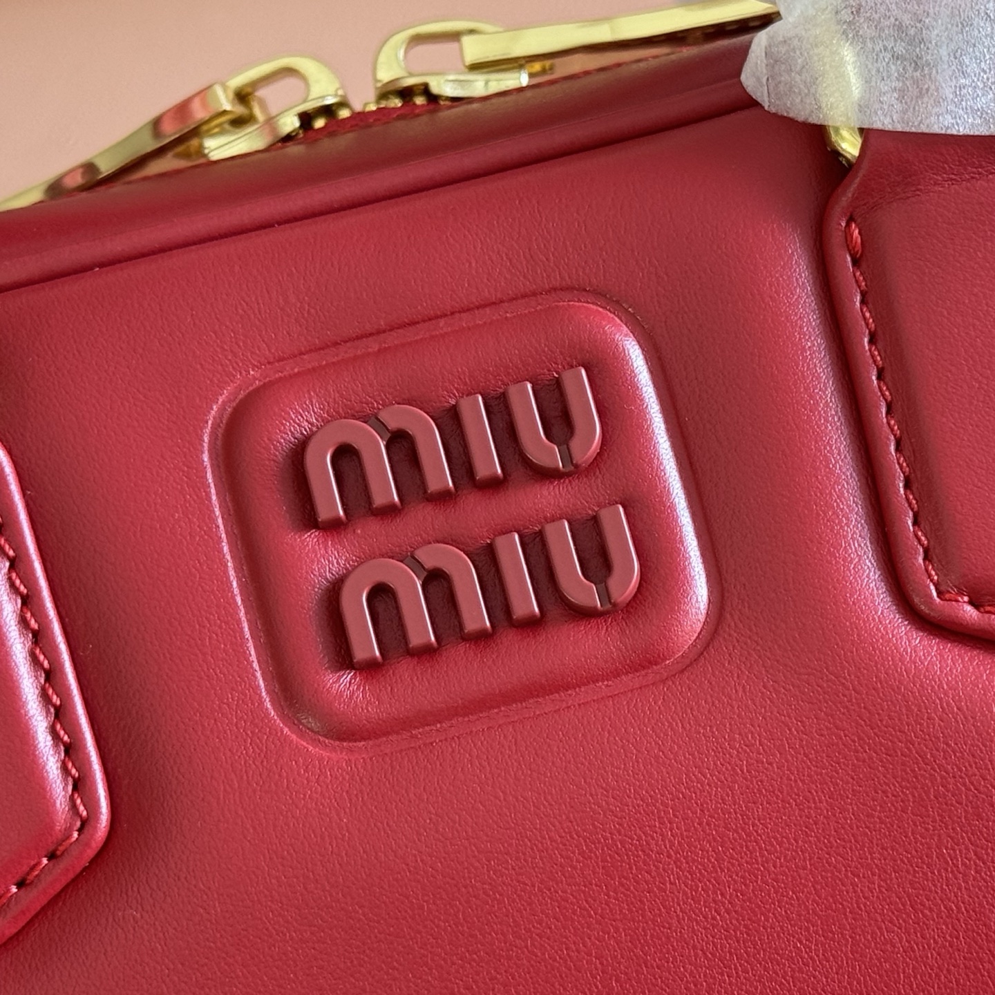 Miu Miu Female Tote Bag Cow Leather M