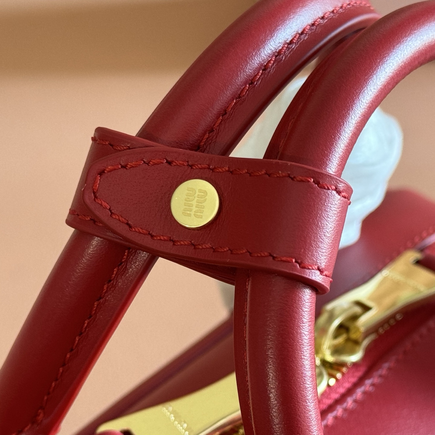 Miu Miu Female Tote Bag Cow Leather M