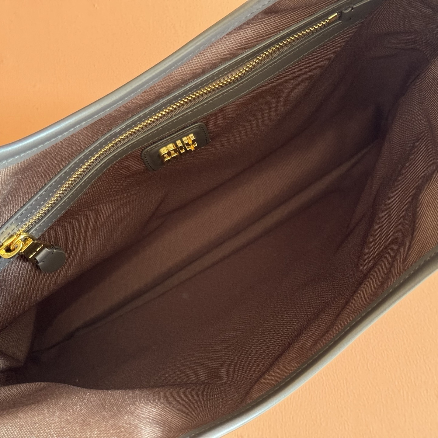 Miu Miu Female Tote Bag Gold M-40cm