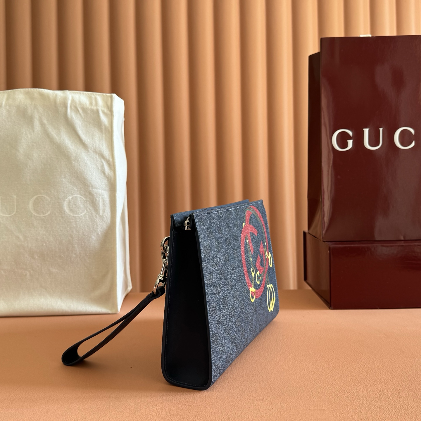 Gucci Basic Bag Blue M-s