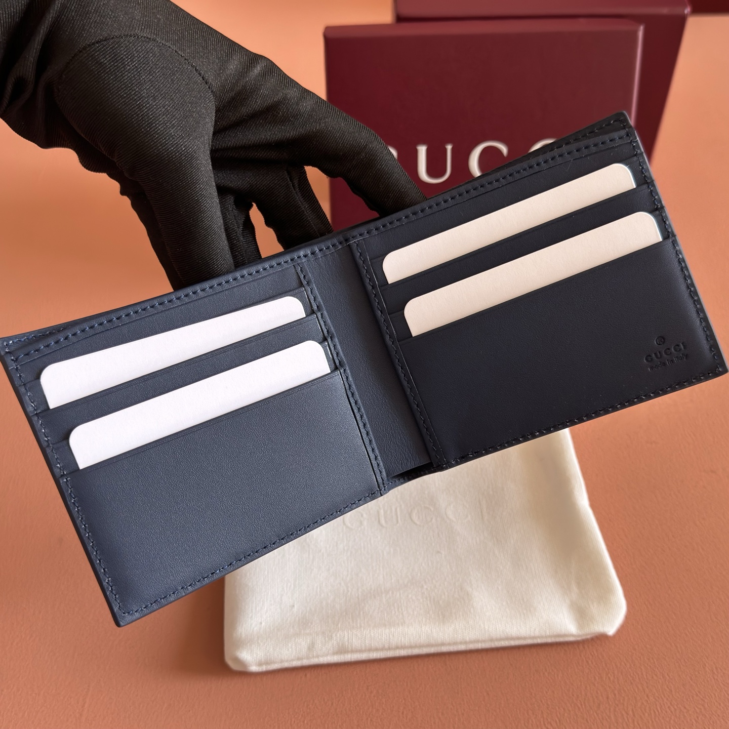 Gucci Basic Bag Blue M-s