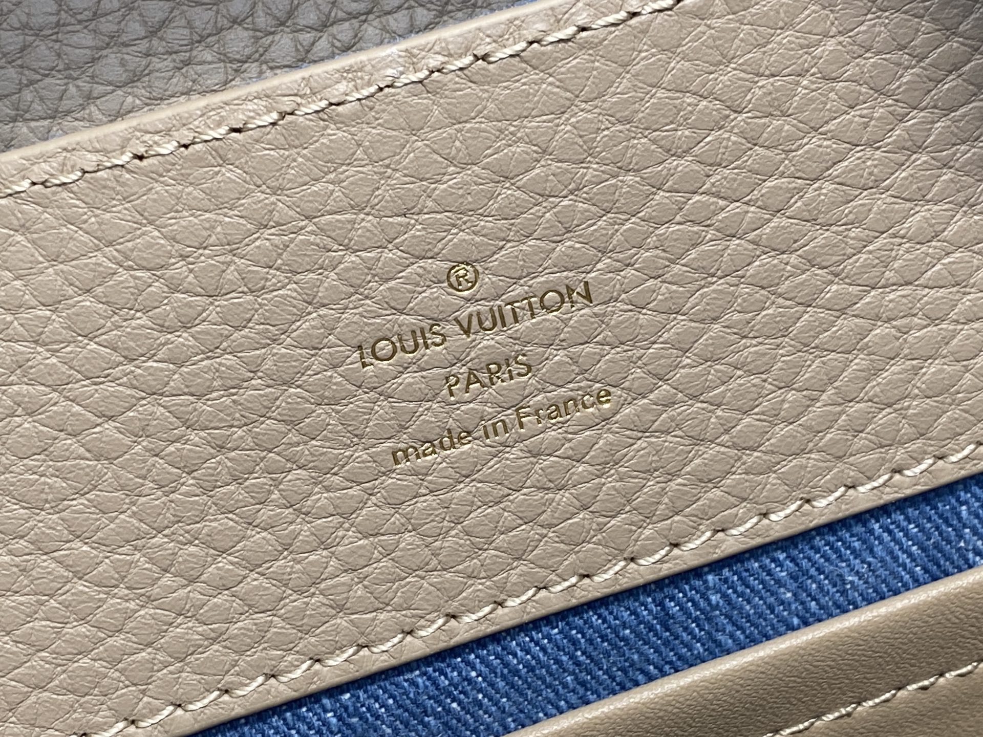 Louis Vuitton Basic Bag Blue M-l-s