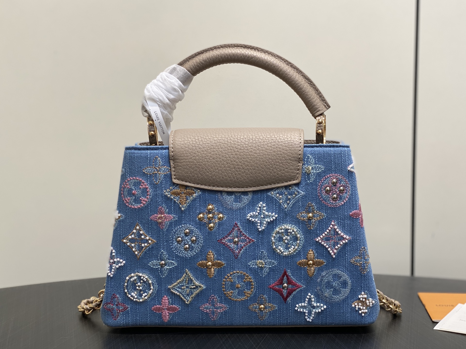 Louis Vuitton Basic Bag Blue M-l-s