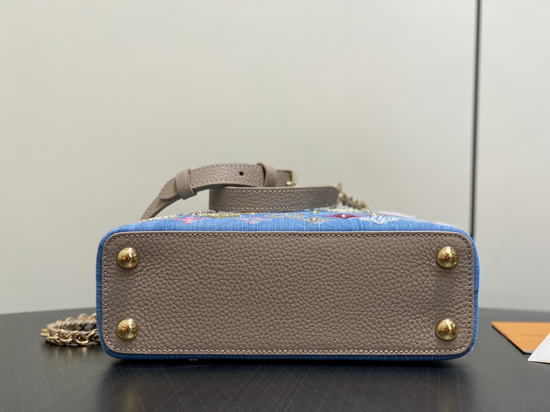 Louis Vuitton Basic Bag Blue M-l-s