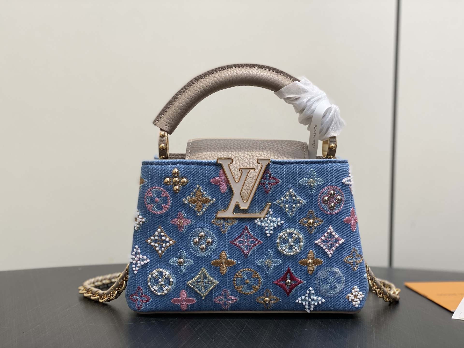 Louis Vuitton Basic Bag Blue M-l-s