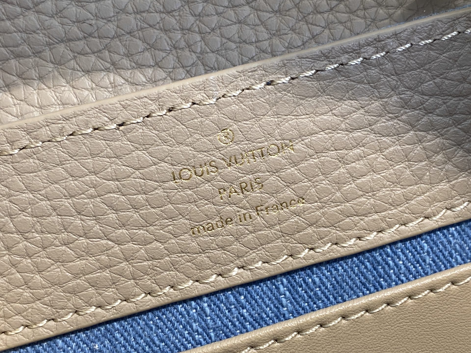 Louis Vuitton Basic Bag Blue M-l-s