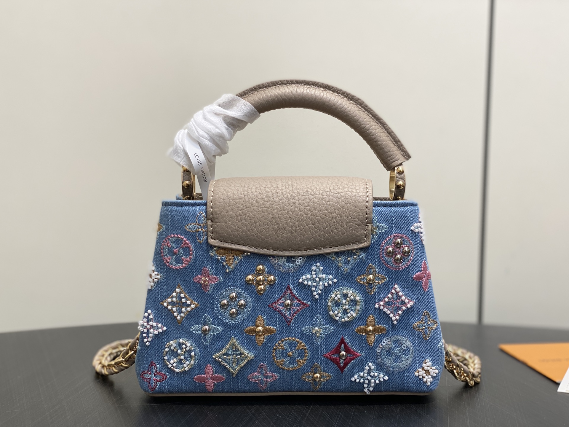 Louis Vuitton Basic Bag Blue M-l-s