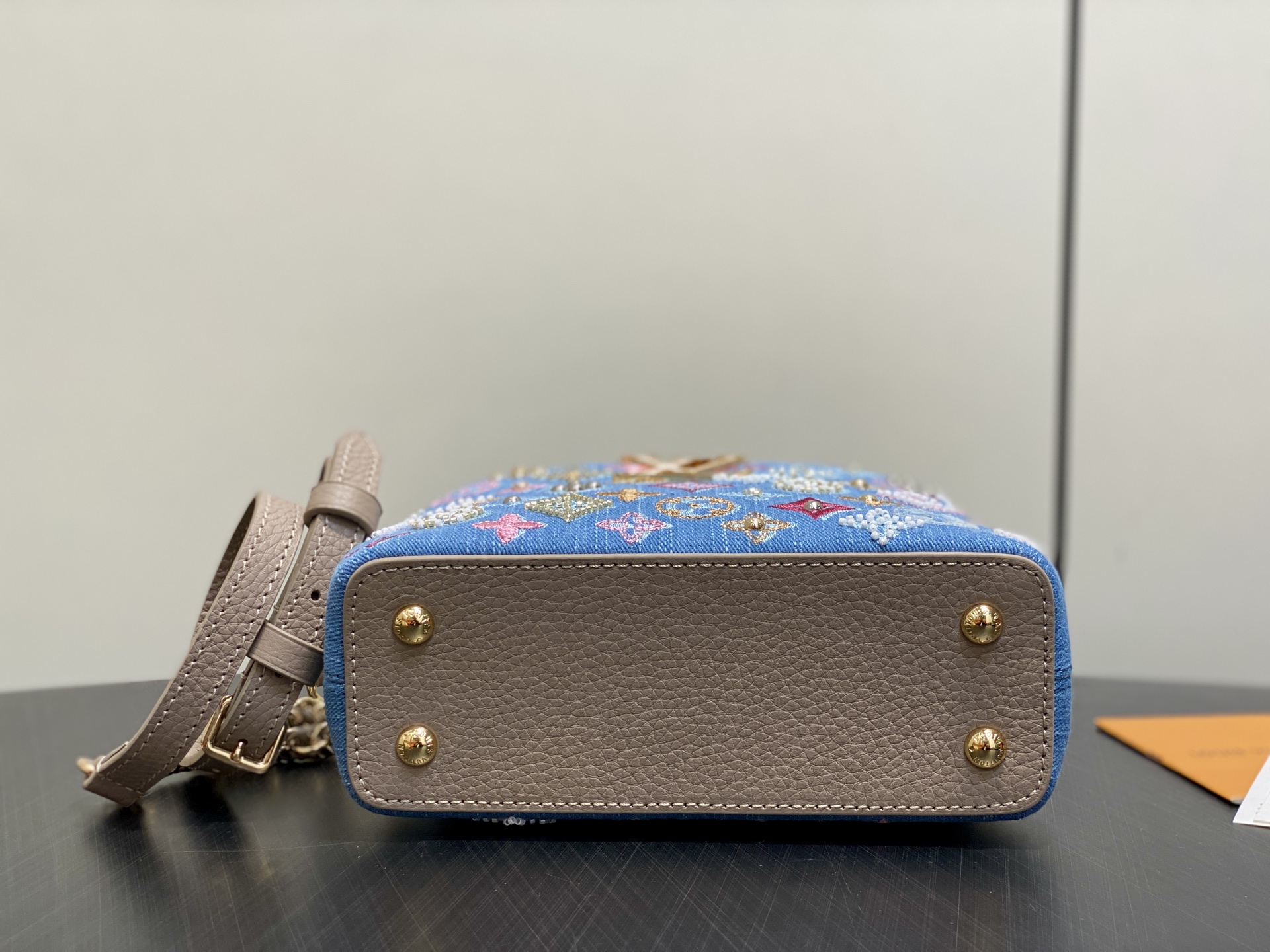 Louis Vuitton Basic Bag Blue M-l-s