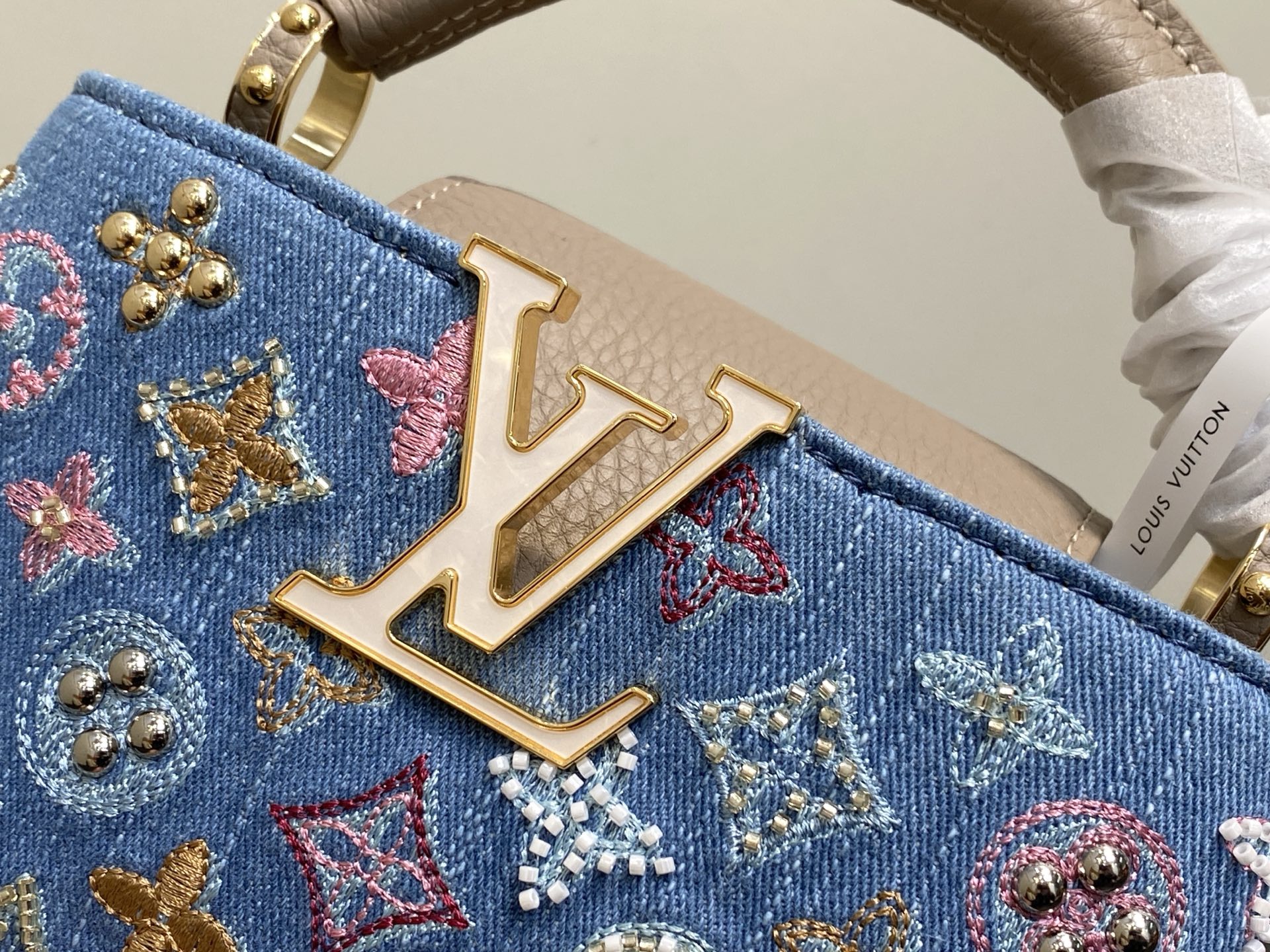 Louis Vuitton Basic Bag Blue M-l-s