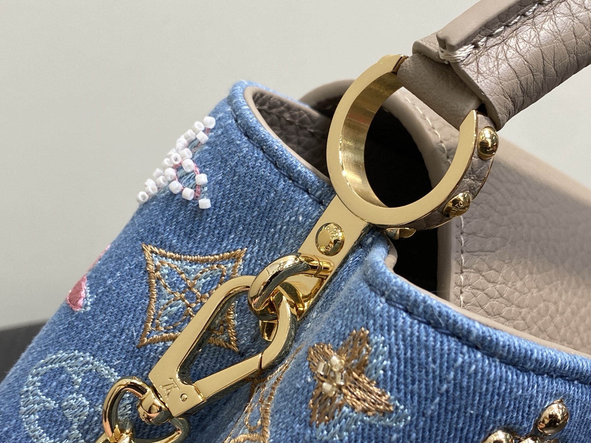 Louis Vuitton Basic Bag Blue M-l-s