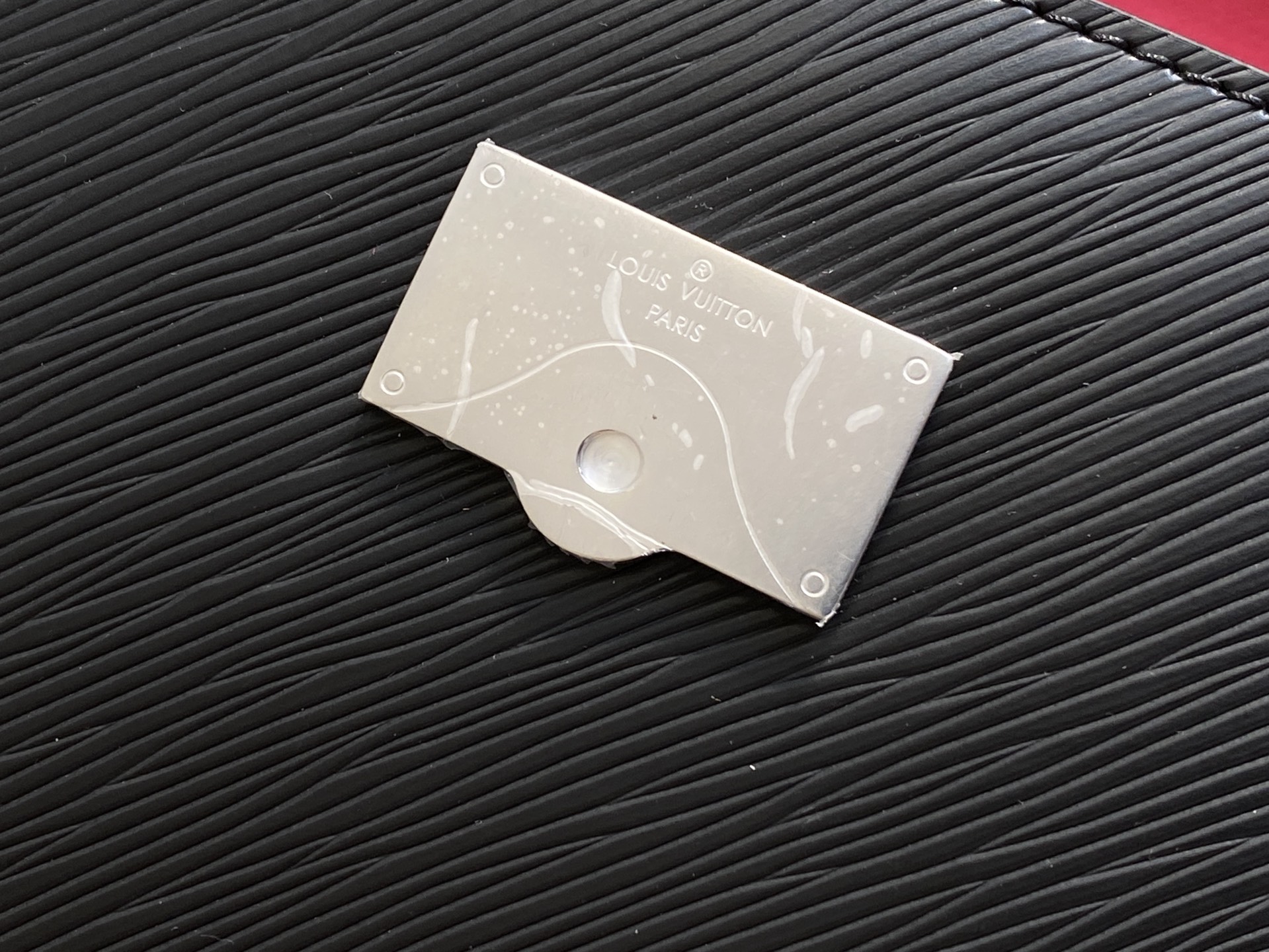 Louis Vuitton Tote Bag Black M-l