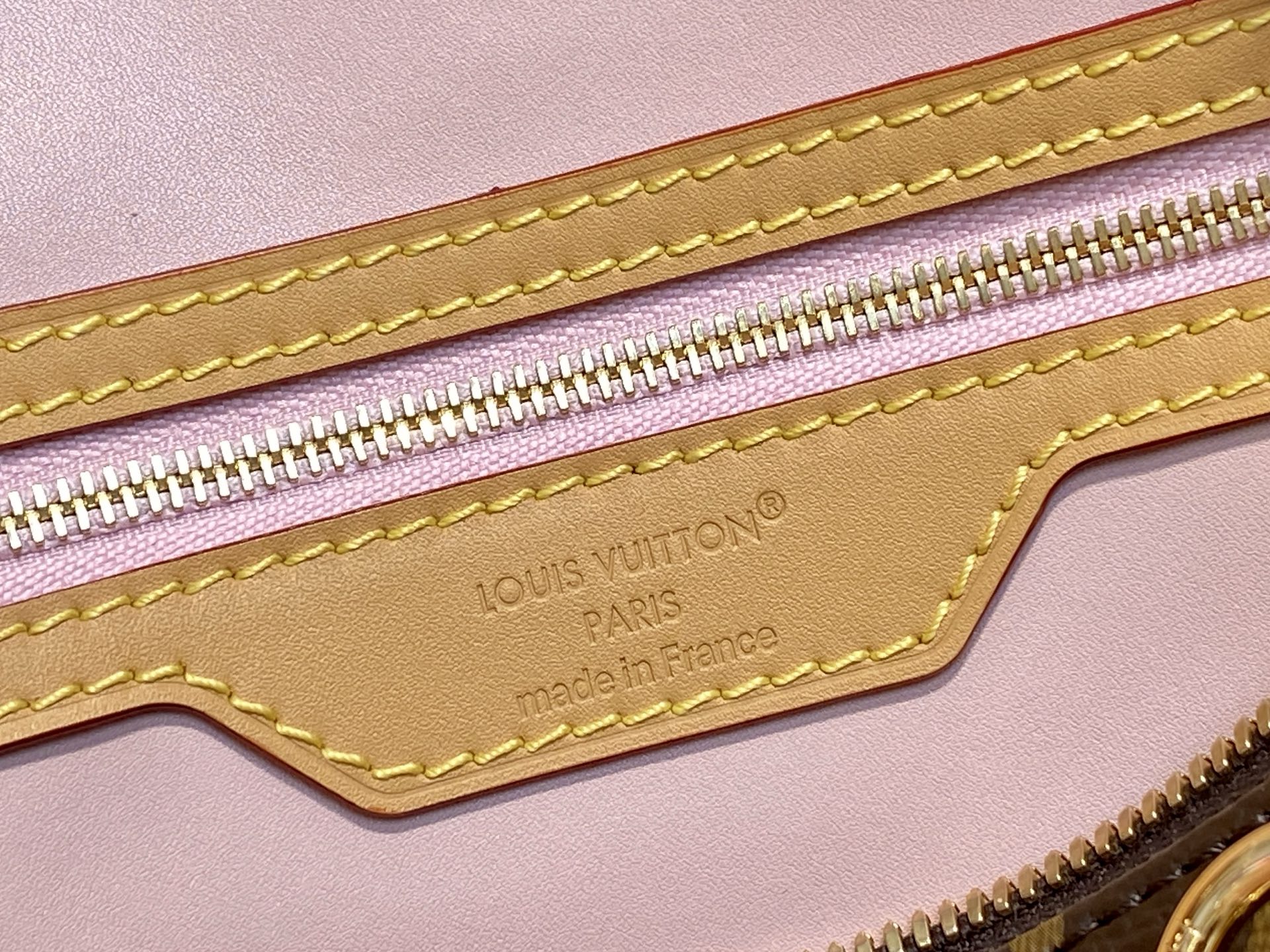 Louis Vuitton Basic Bag Canvas Pink M-s