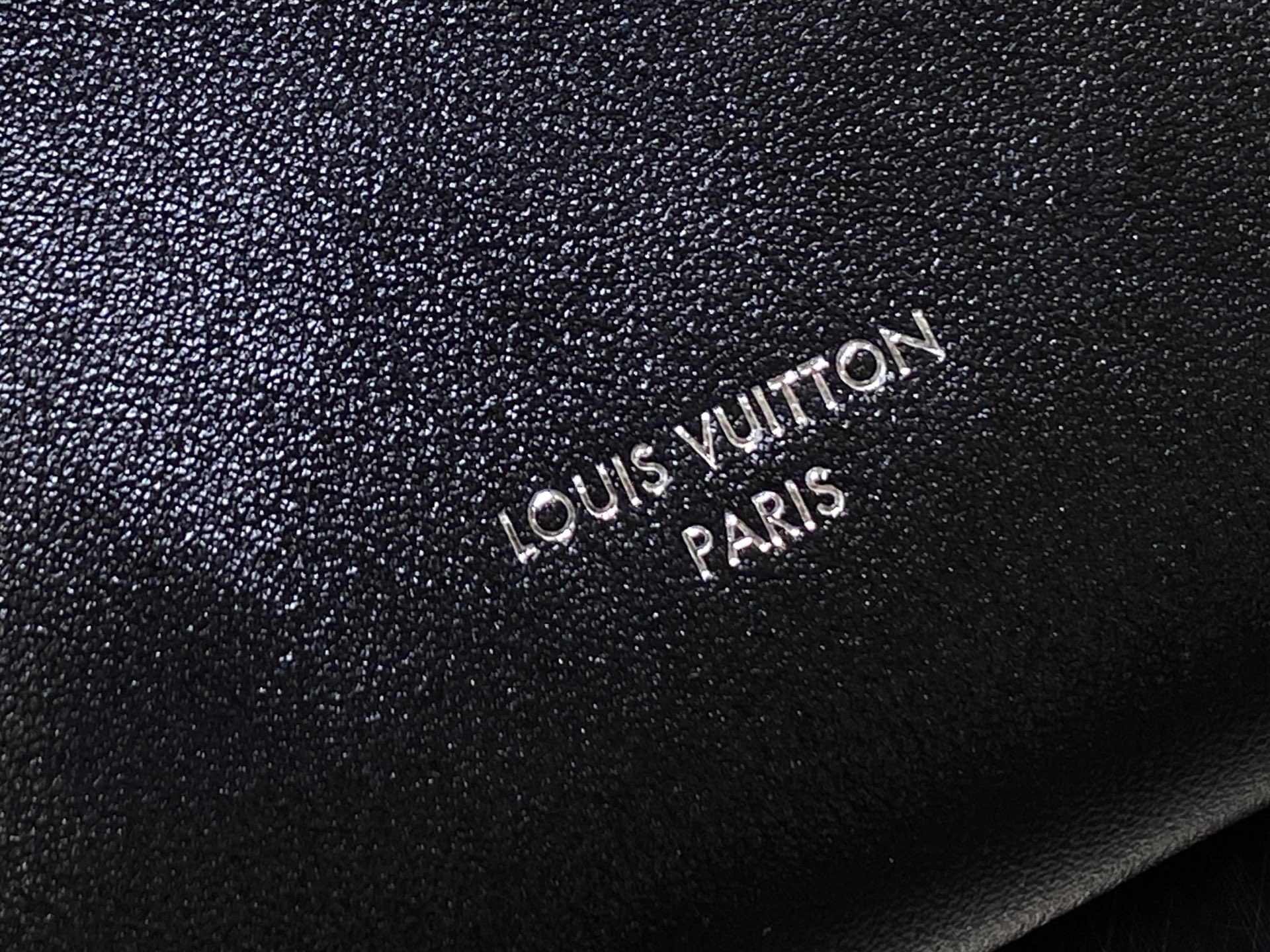 Louis Vuitton Tote Bag Canvas Black M-l-s