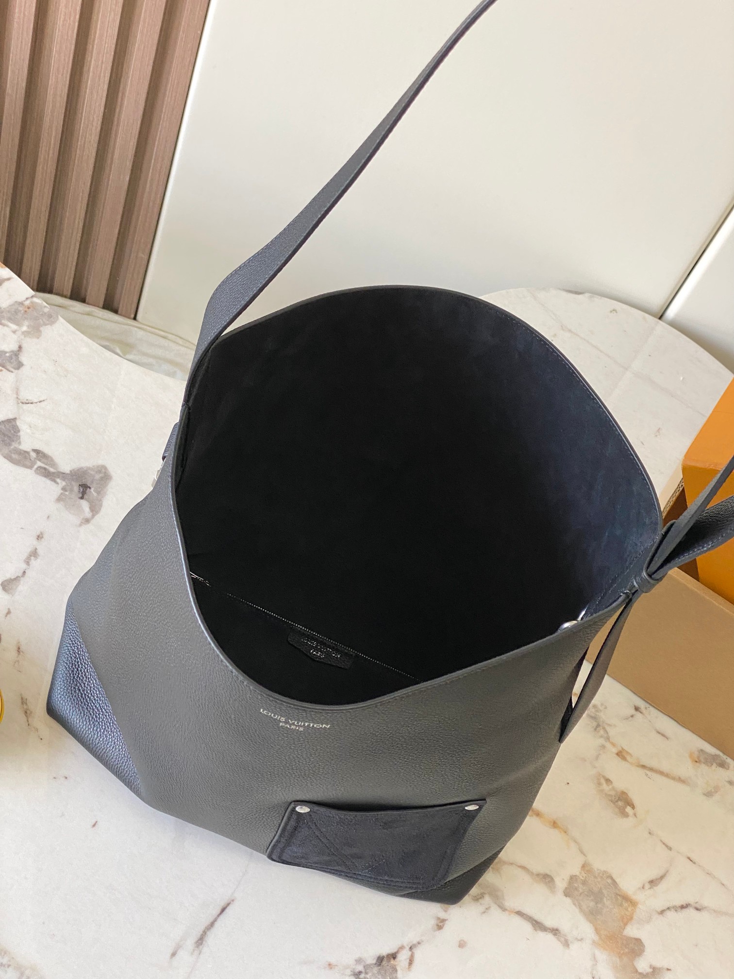 Louis Vuitton Basic Bag Canvas Black M-s