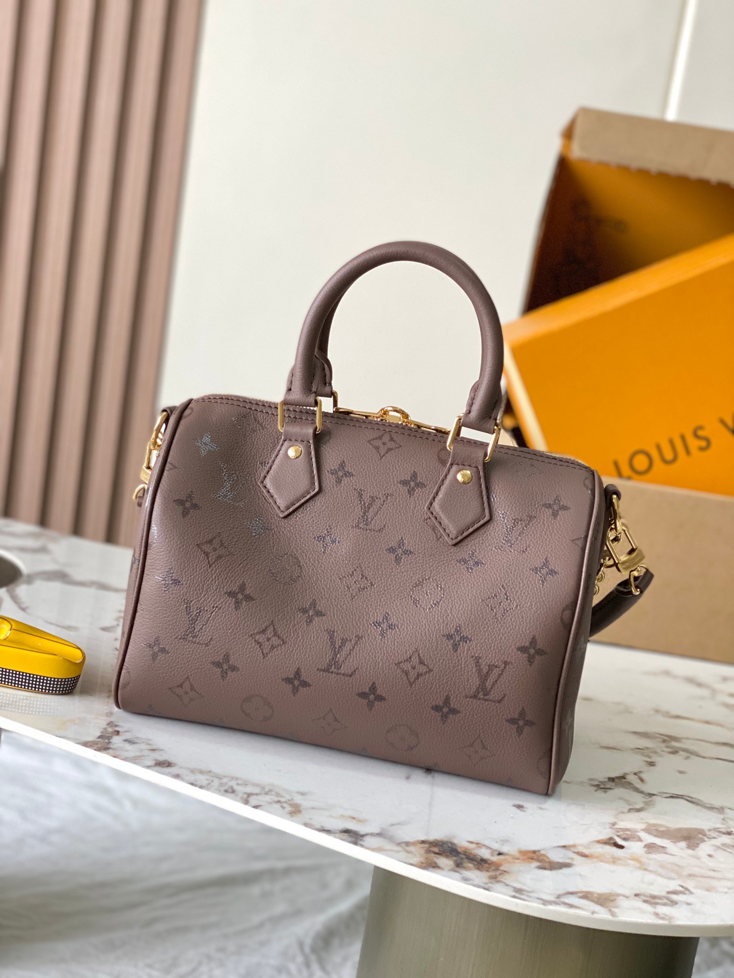Louis Vuitton Basic Bag Cow Leather M-l-s