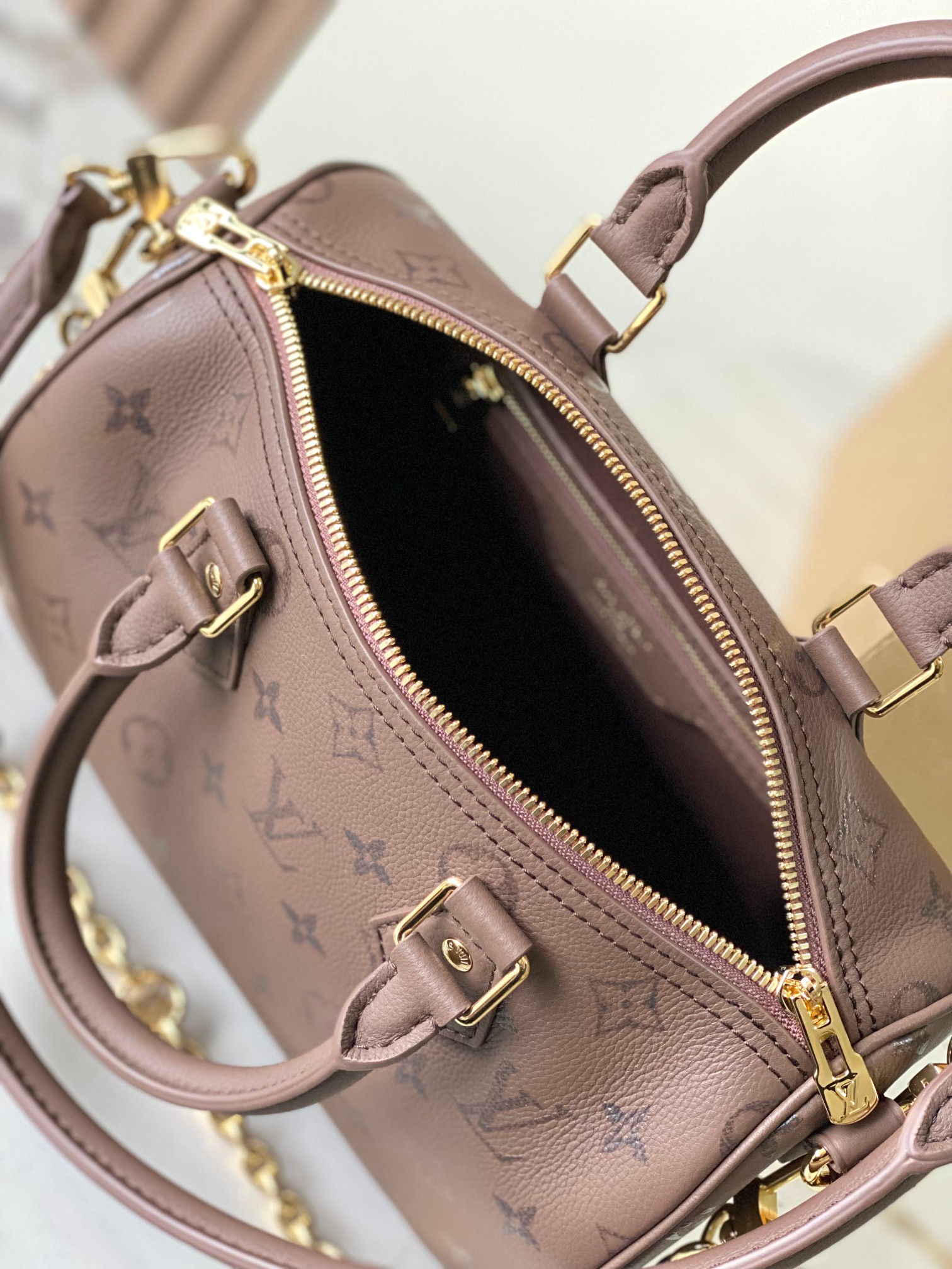 Louis Vuitton Basic Bag Cow Leather M-l-s