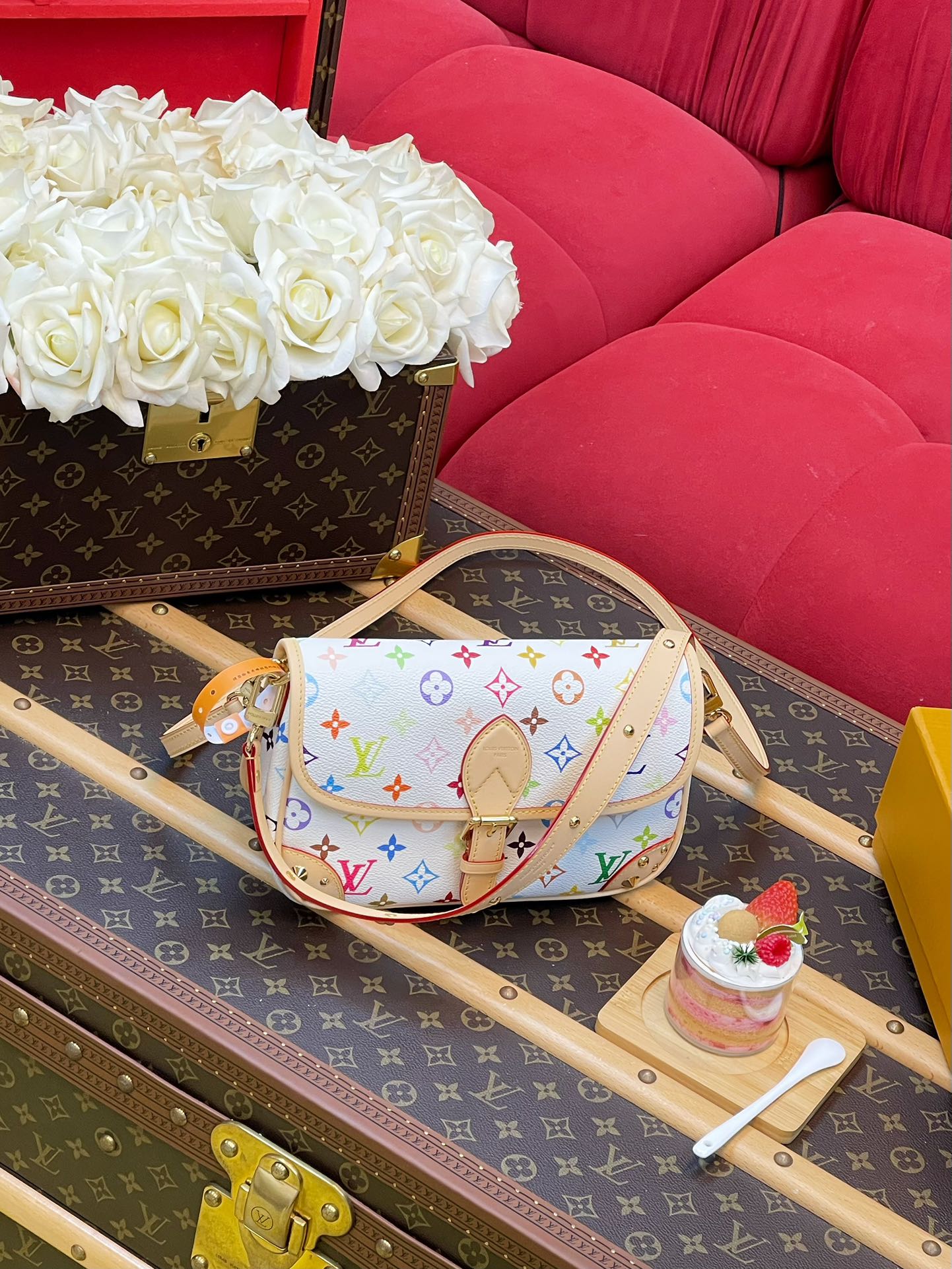 Louis Vuitton Basic Bag Cow Leather M