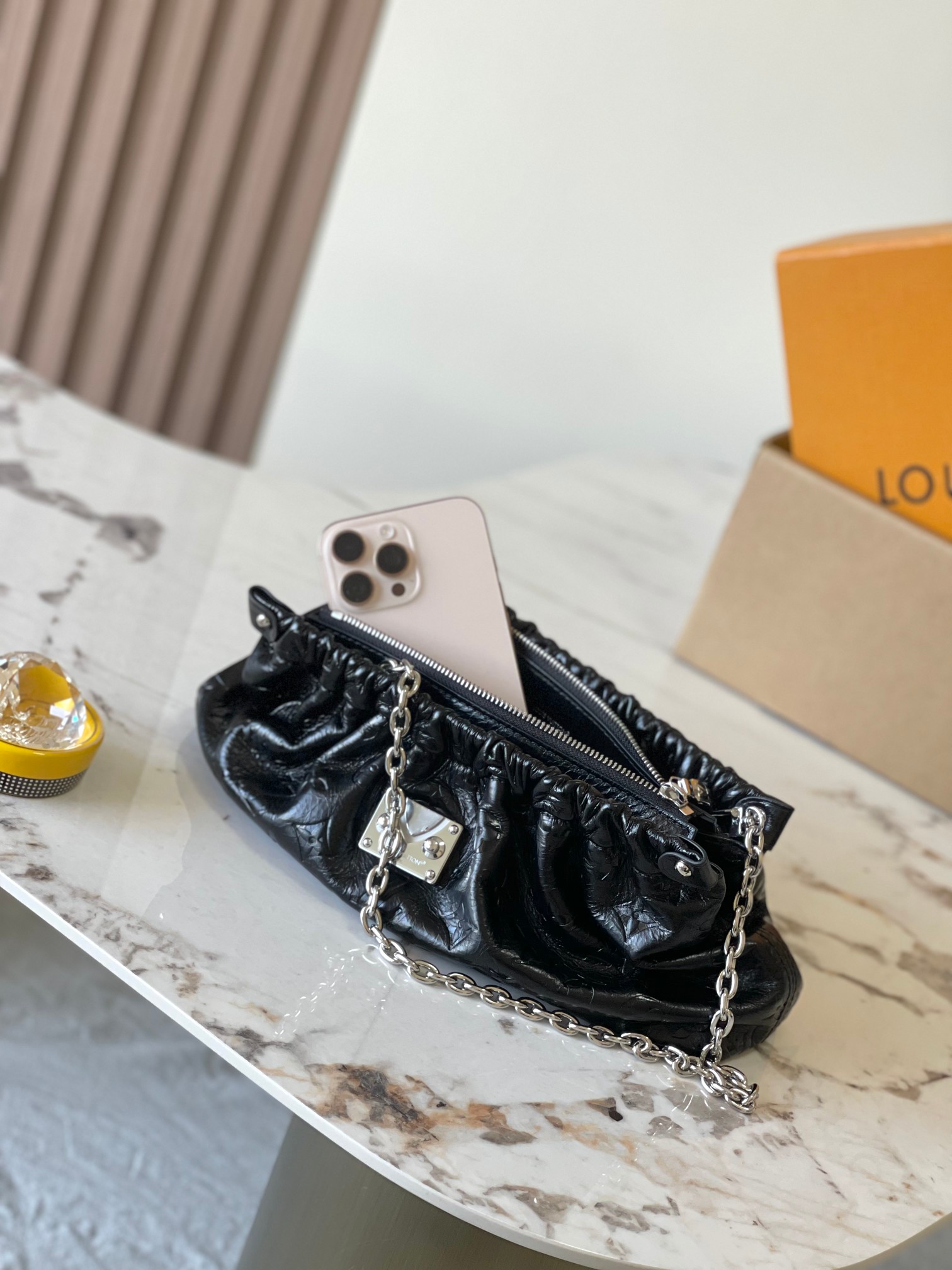 Louis Vuitton Basic Bag Black 11cm-m-l-s