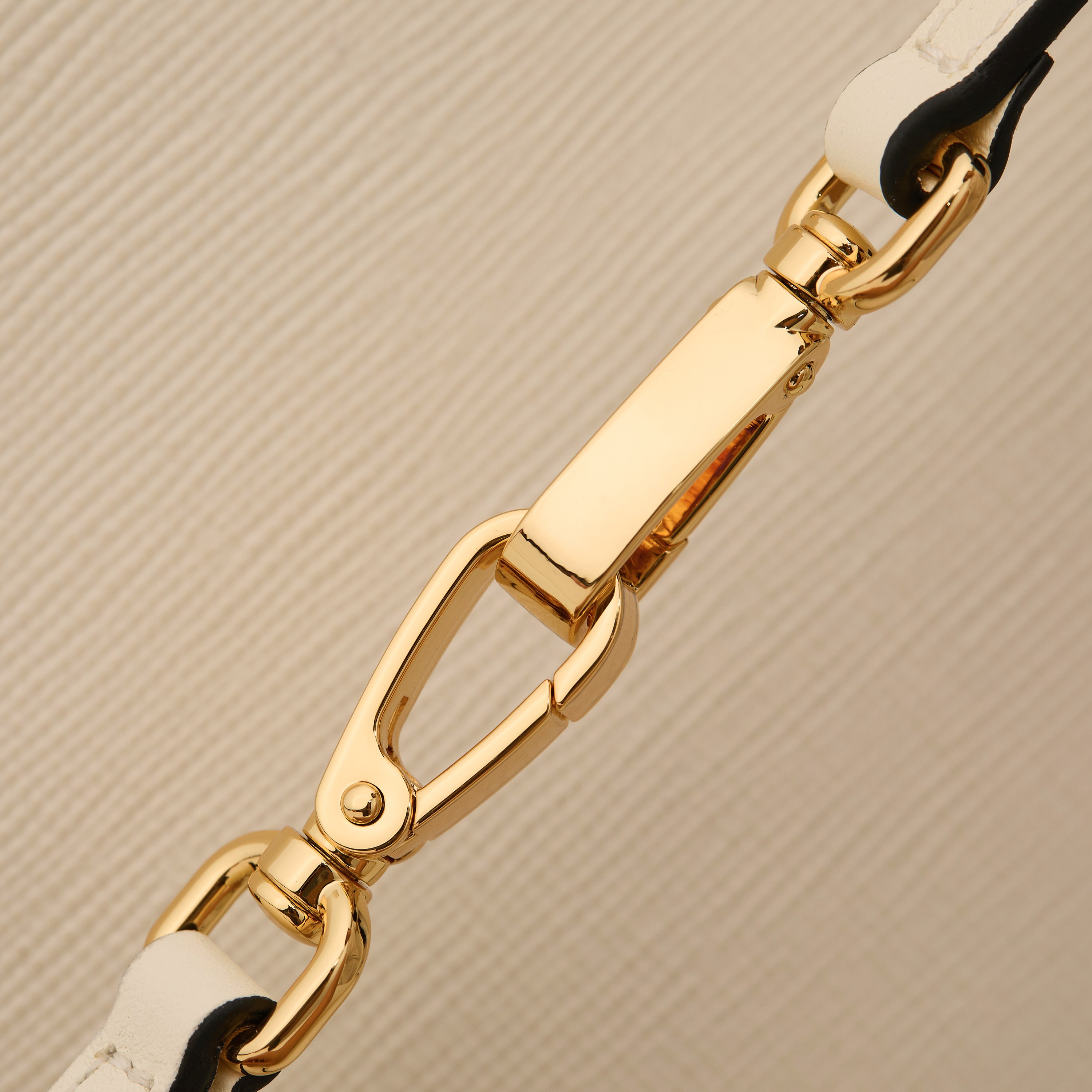 Prada Bucket Bag Sheepskin White 13cm-s