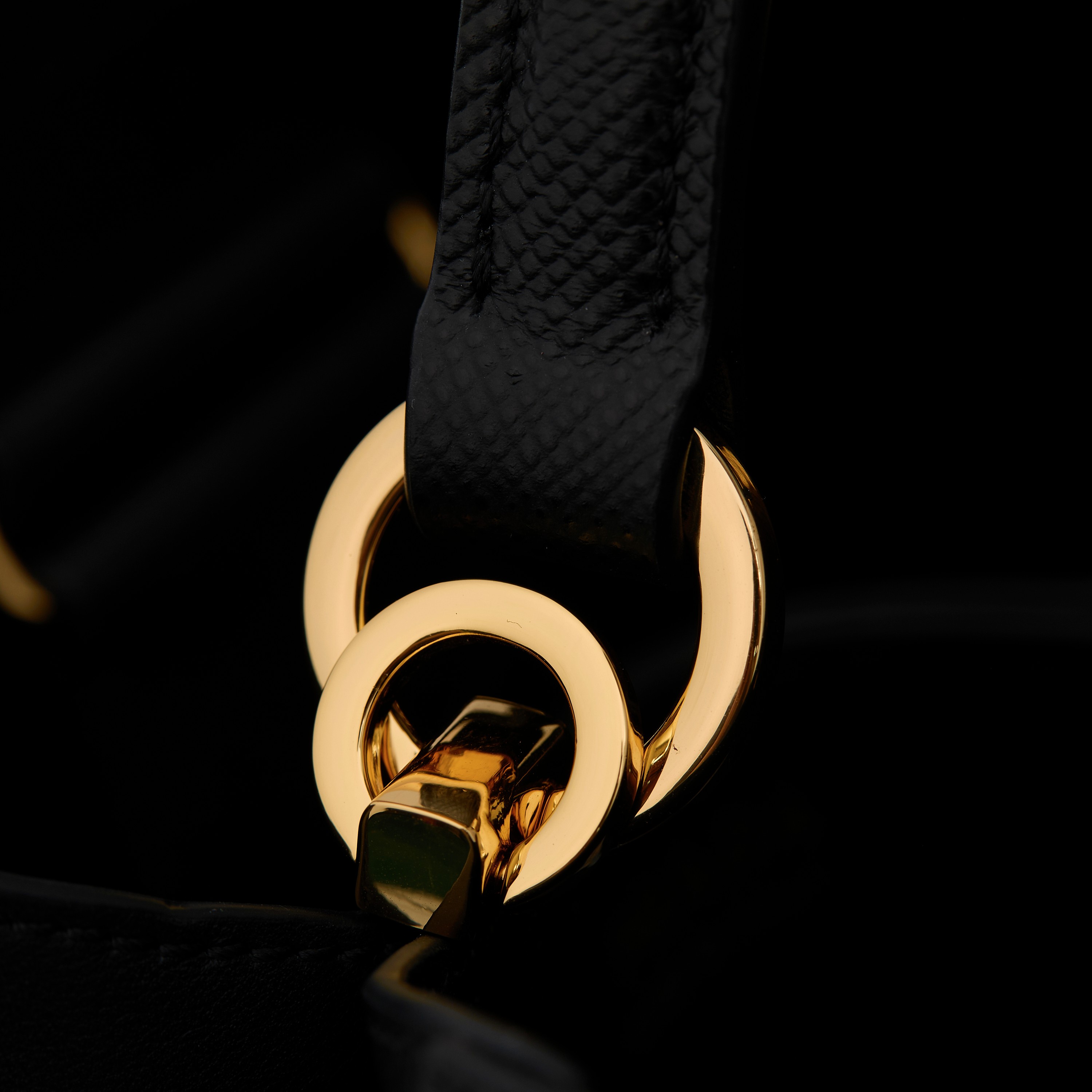 Prada Bucket Bag Sheepskin Black 13cm-s