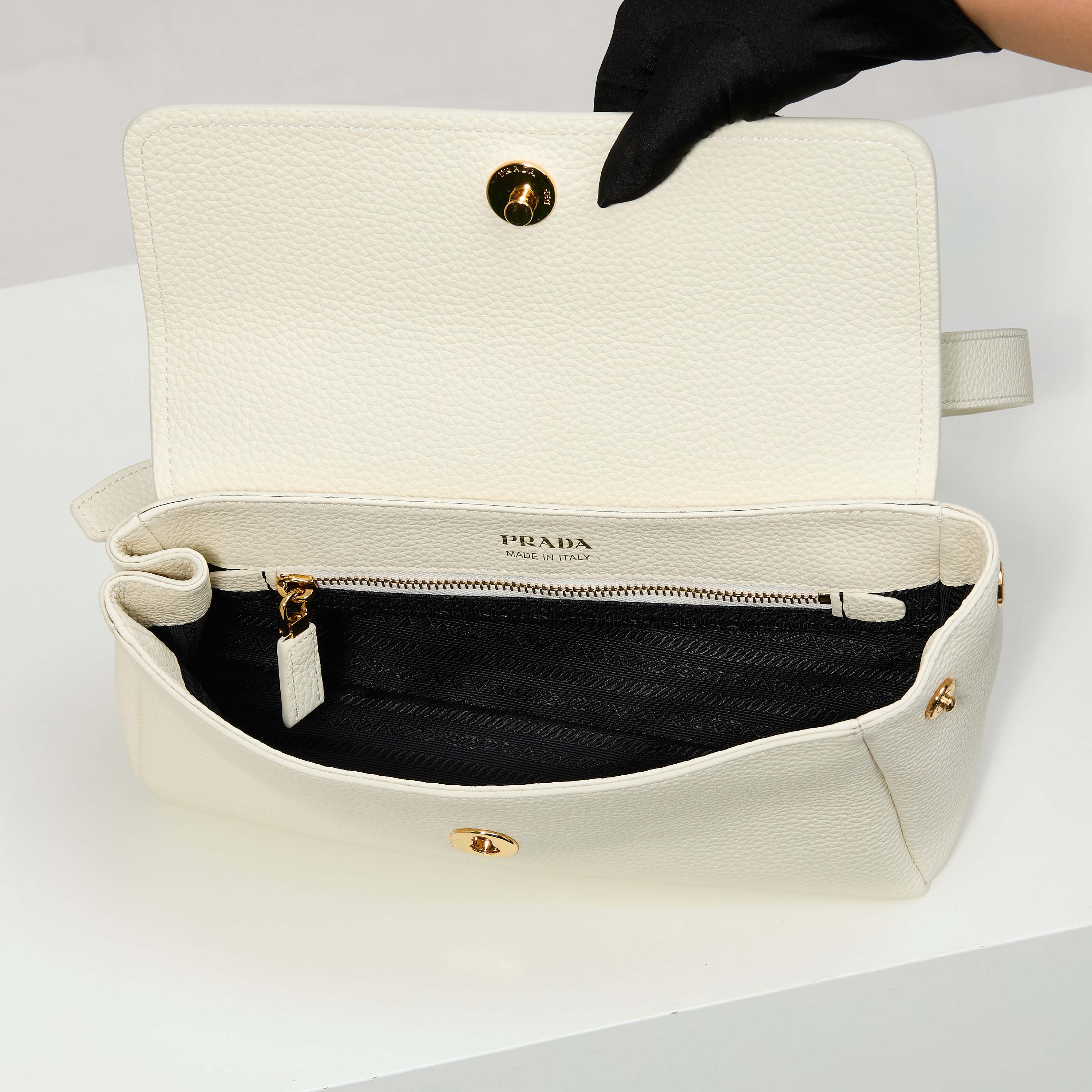 Prada Shoulder Bag White M