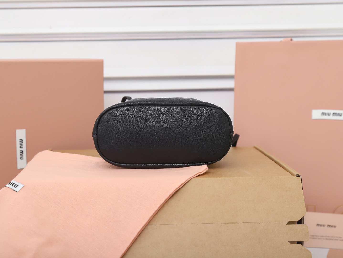 Prada Bucket Bag Sheepskin M