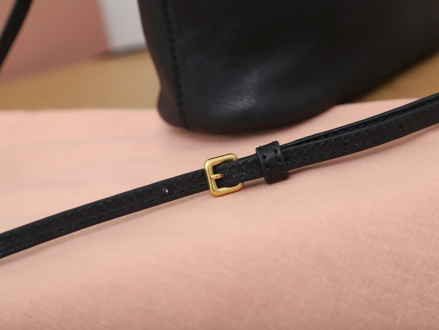 Prada Bucket Bag Sheepskin M