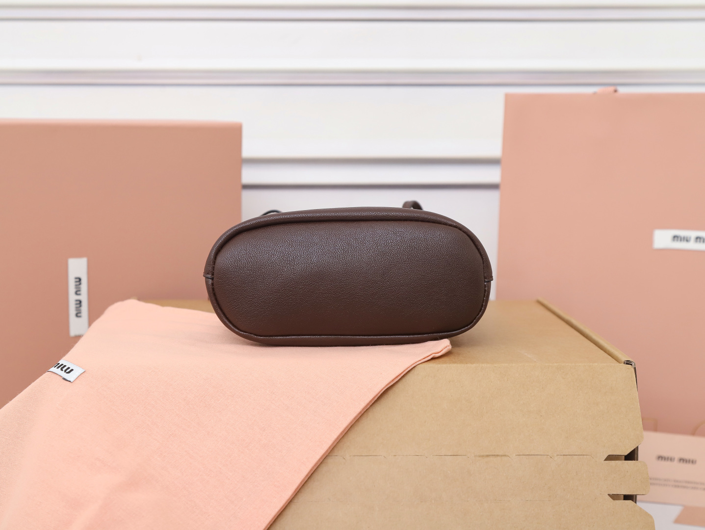 Prada Bucket Bag Sheepskin M