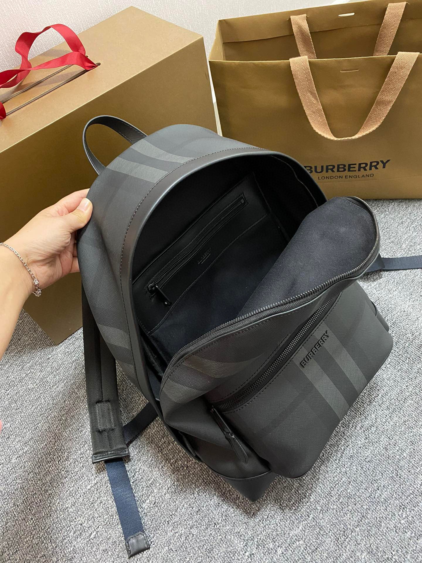 Burberry Backpack Gray