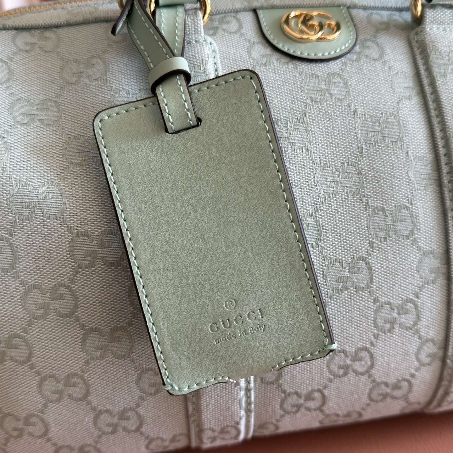 Gucci Basic Bag Canvas Gold