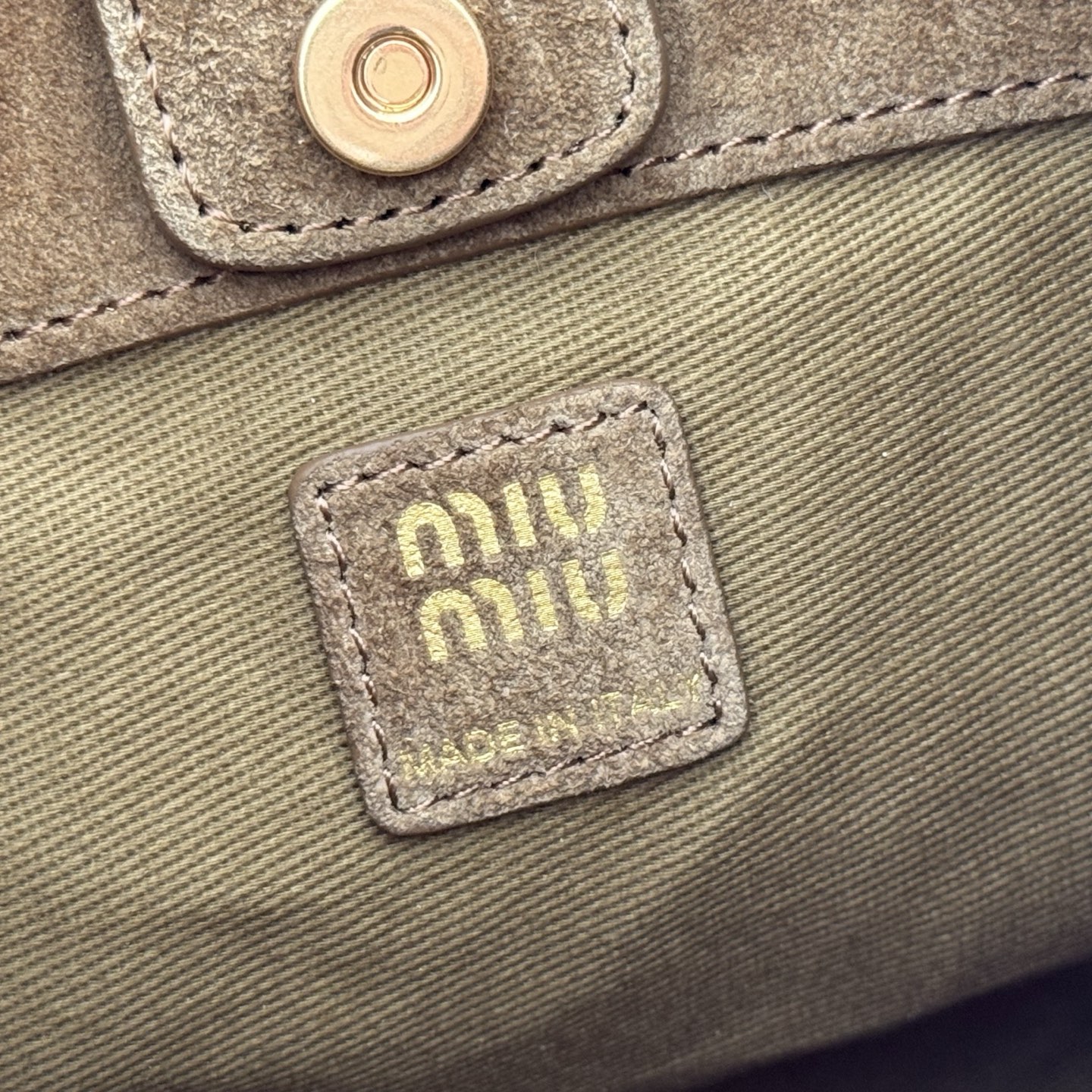 Miu Miu Tote Bag Cow Leather 12cm-m-l