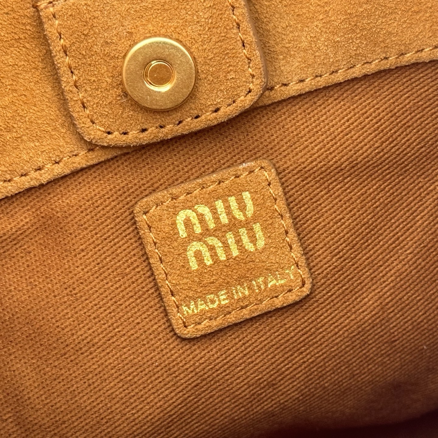 Miu Miu Tote Bag Cow Leather 12cm-m-l