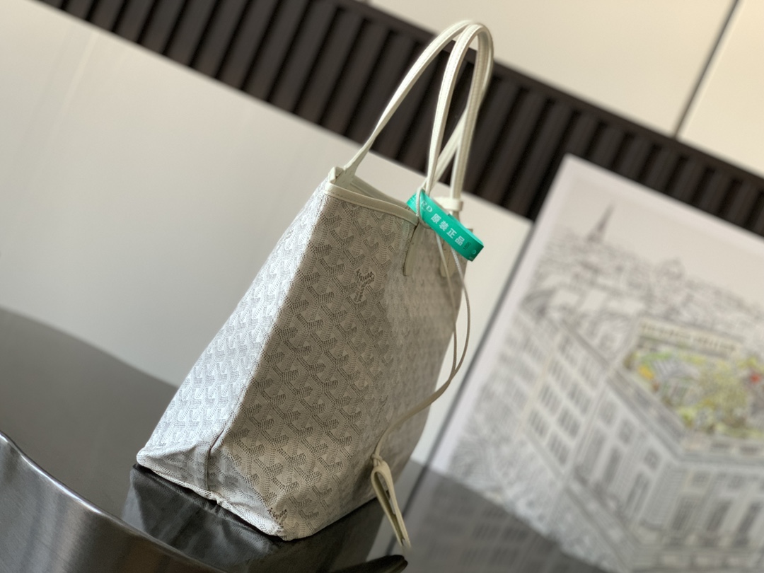 Goyard Basic Bag Canvas White M-l-s