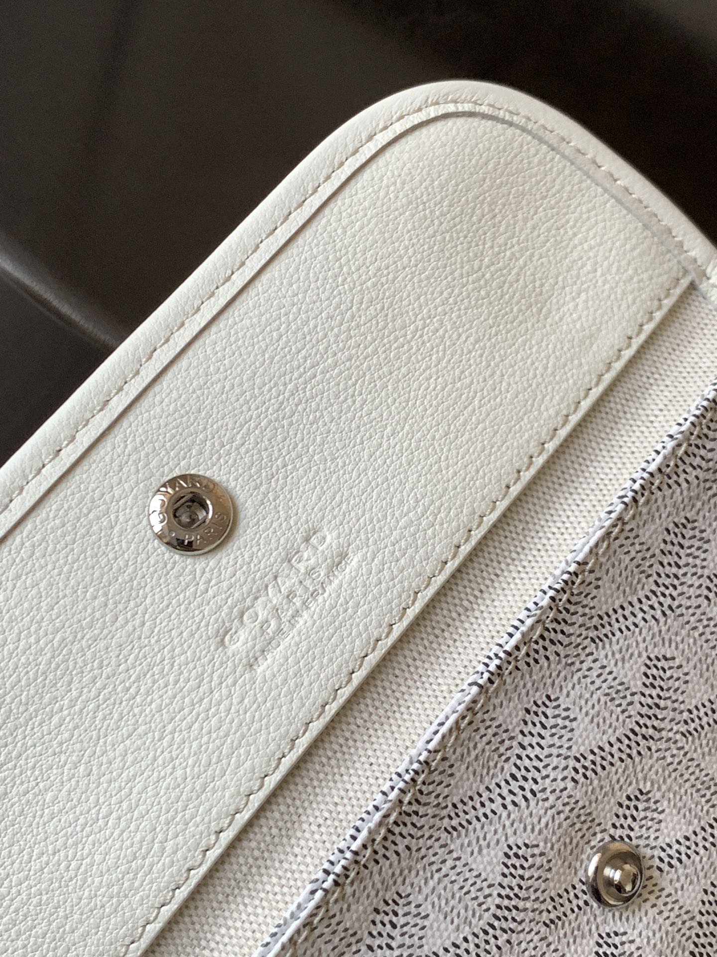 Goyard Basic Bag Canvas White M-l-s