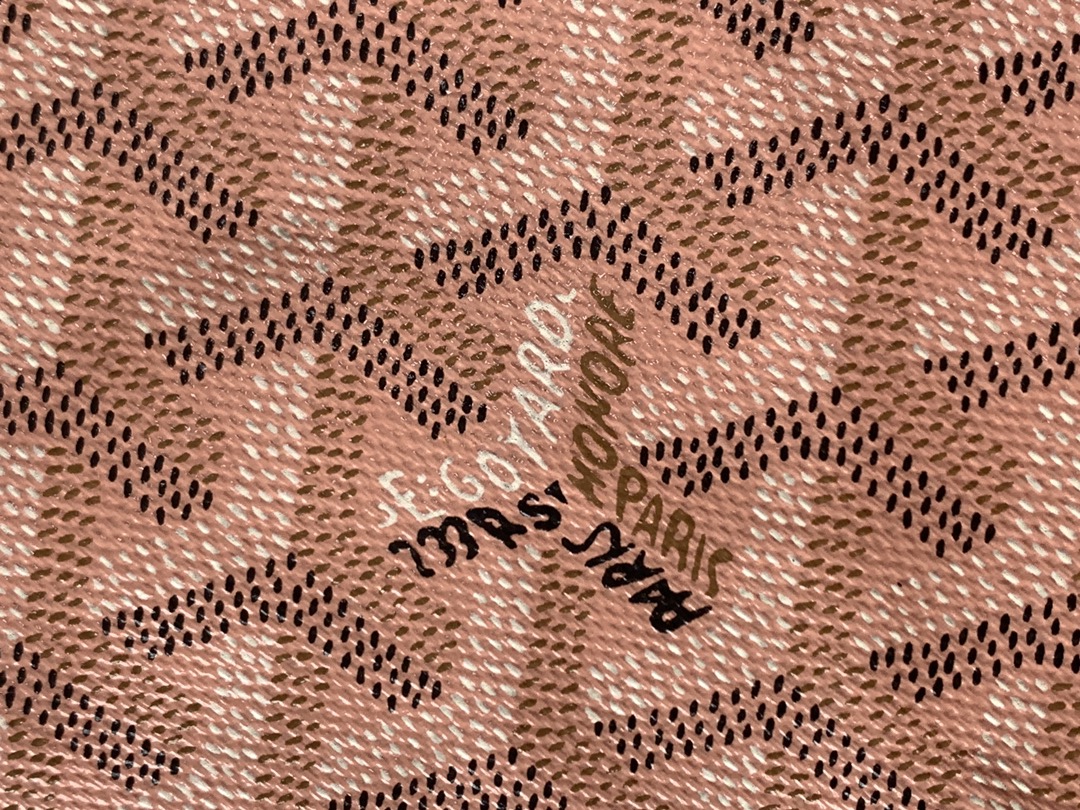 Goyard Basic Bag Canvas Pink M-l-s