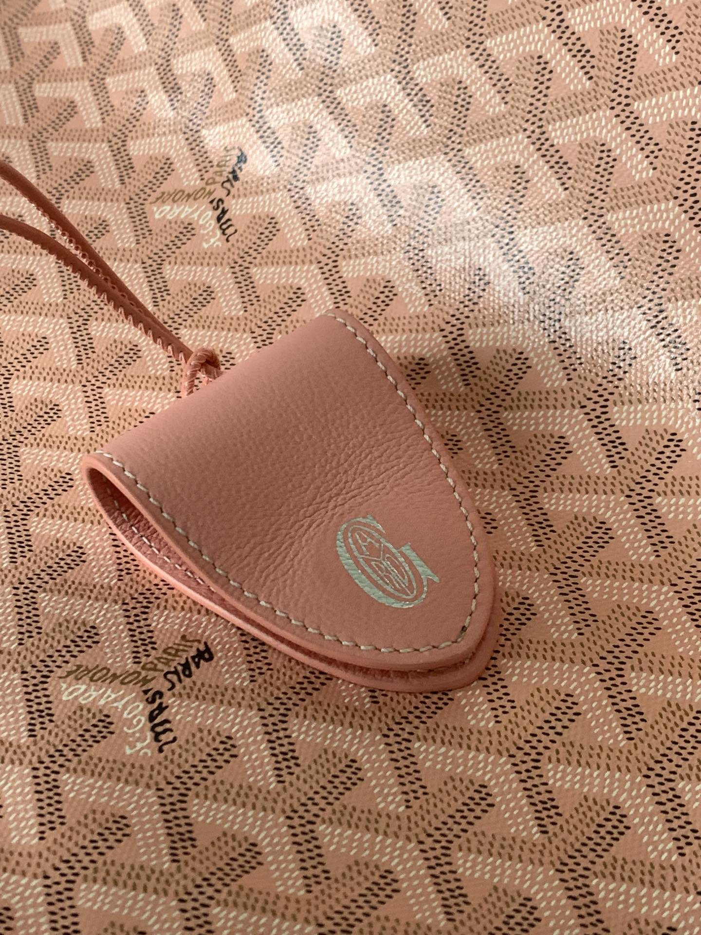 Goyard Basic Bag Canvas Pink M-l-s