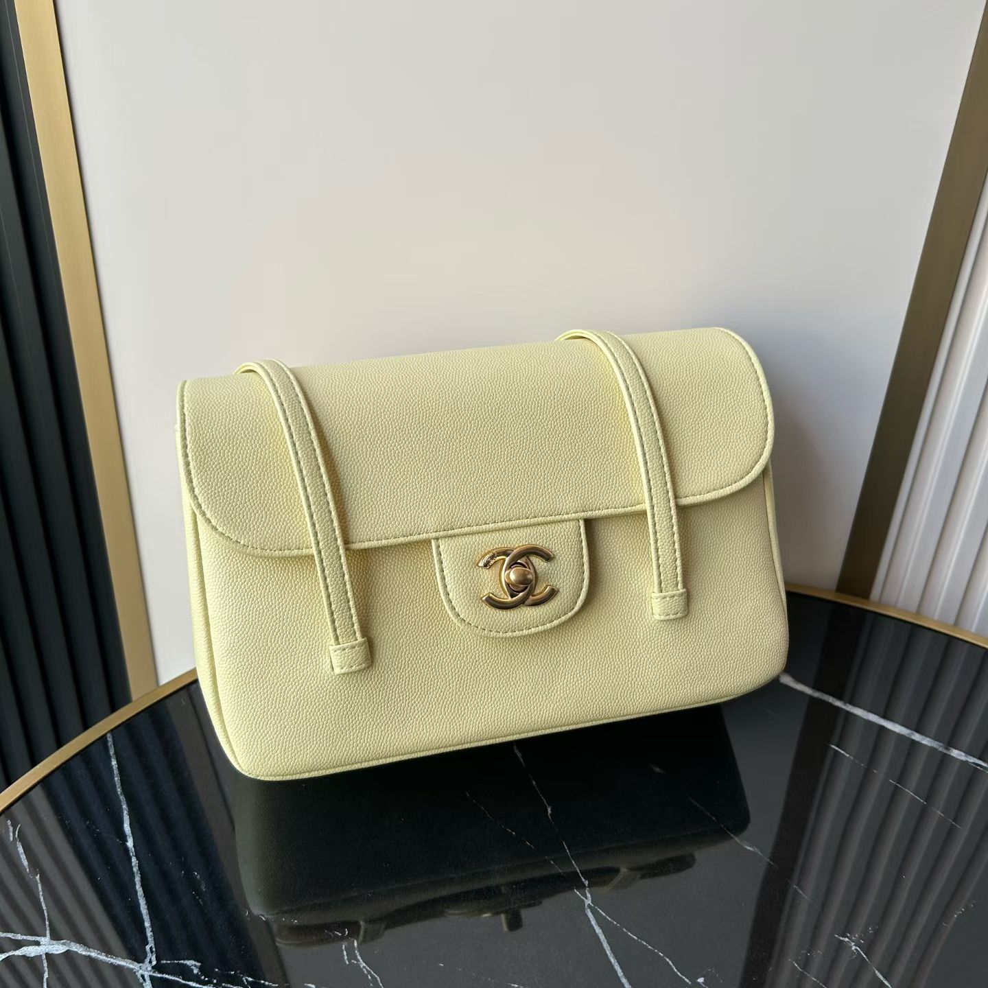 Chanel Basic Bag Cow Leather M-l-s