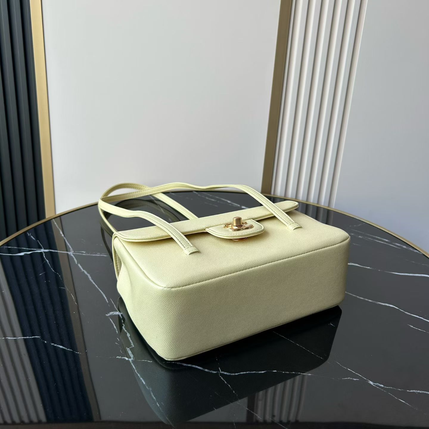 Chanel Basic Bag Cow Leather M-l-s