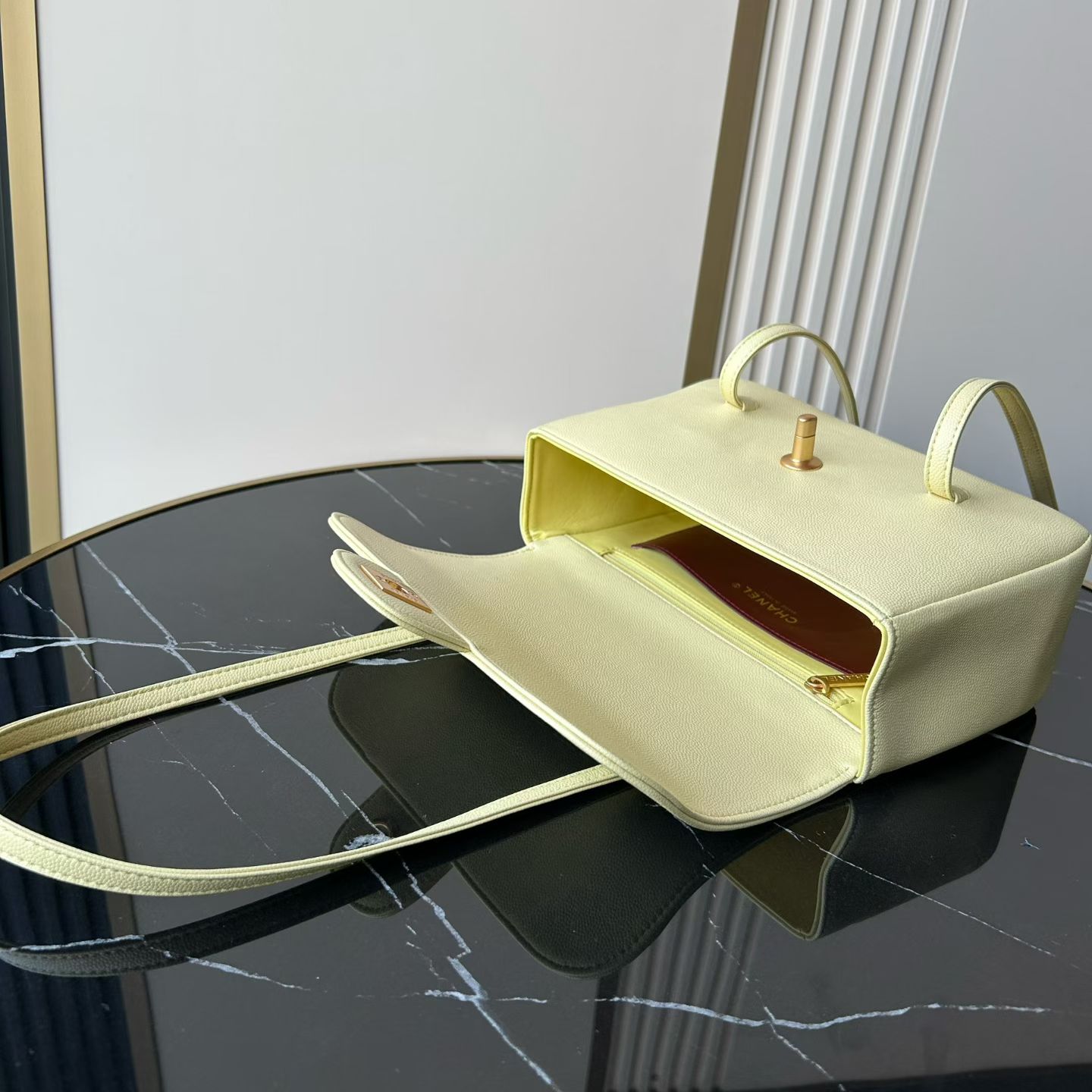 Chanel Basic Bag Cow Leather M-l-s