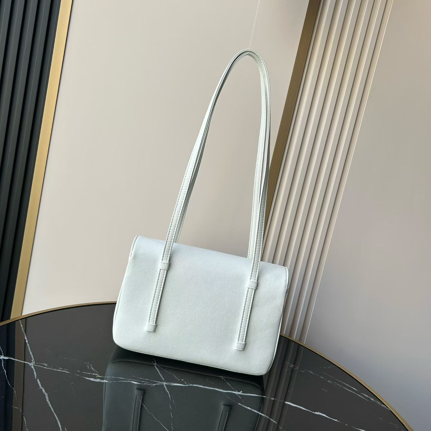 Chanel Basic Bag Cow Leather M-l-s