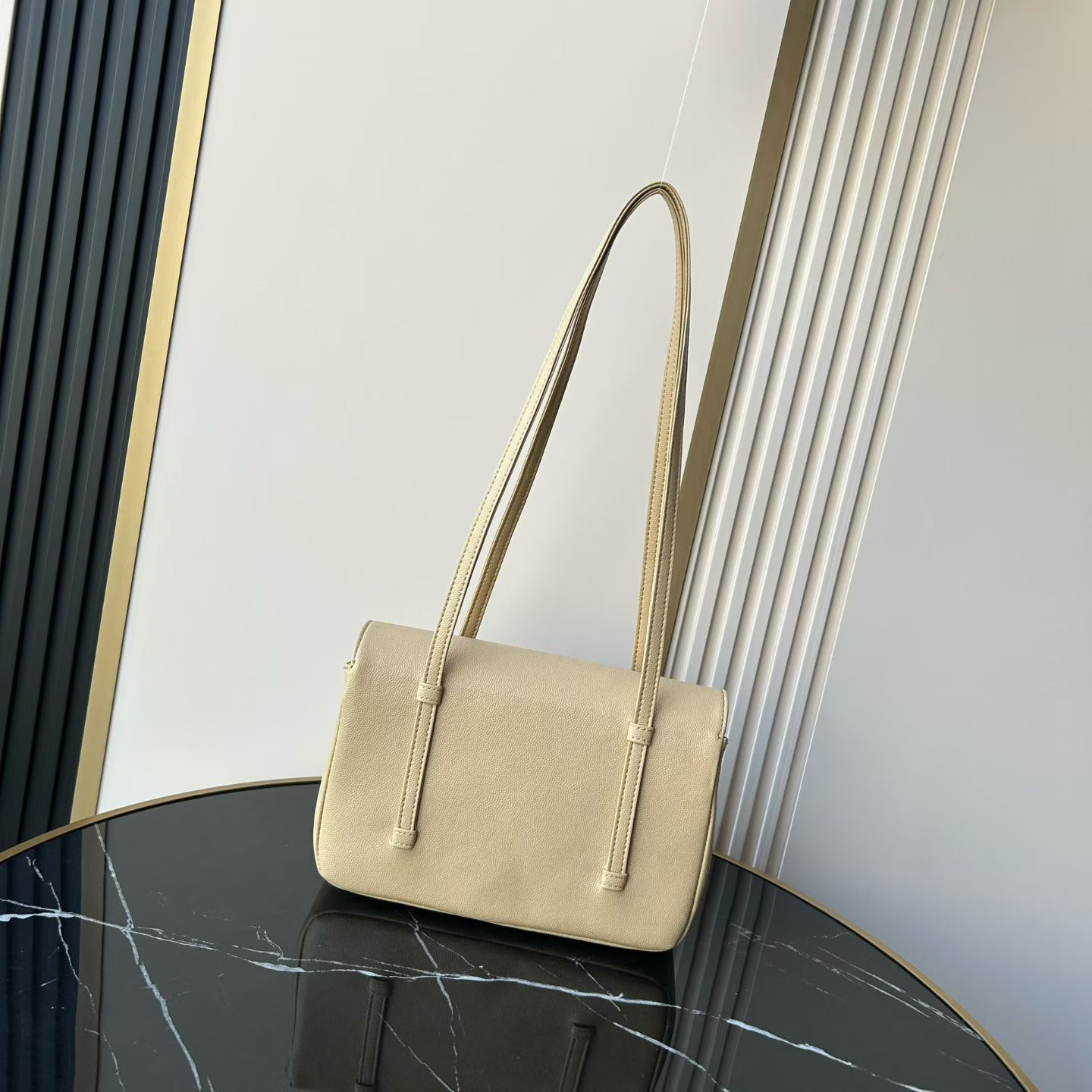 Chanel Basic Bag Cow Leather M-l-s