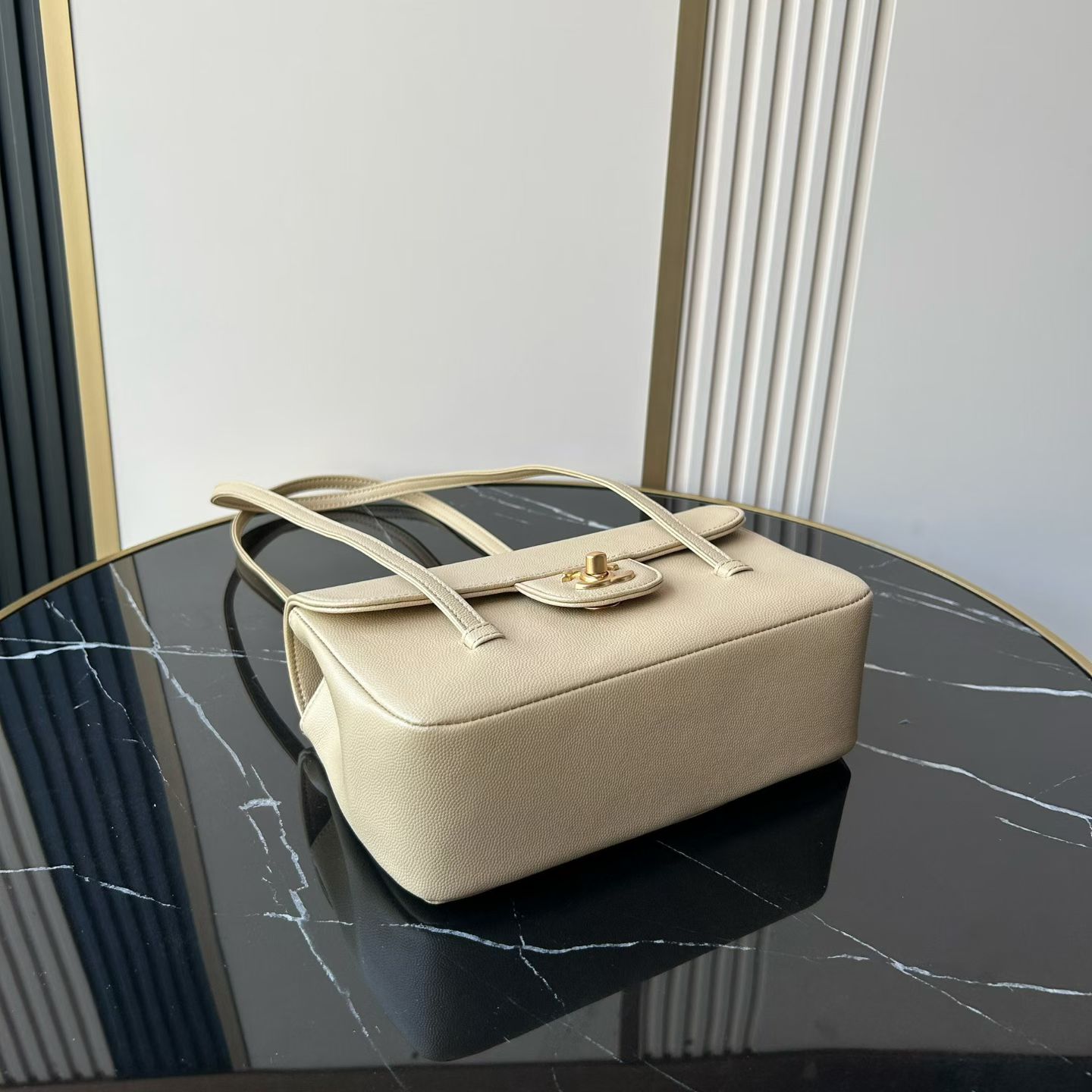 Chanel Basic Bag Cow Leather M-l-s