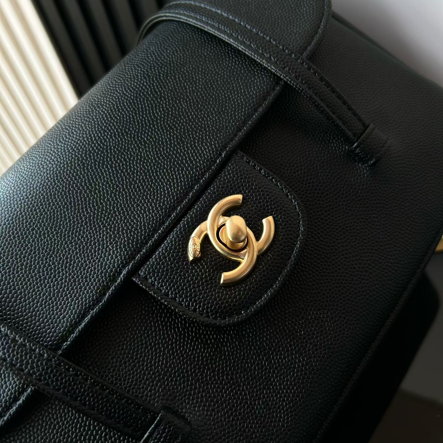 Chanel Basic Bag Cow Leather M-l-s