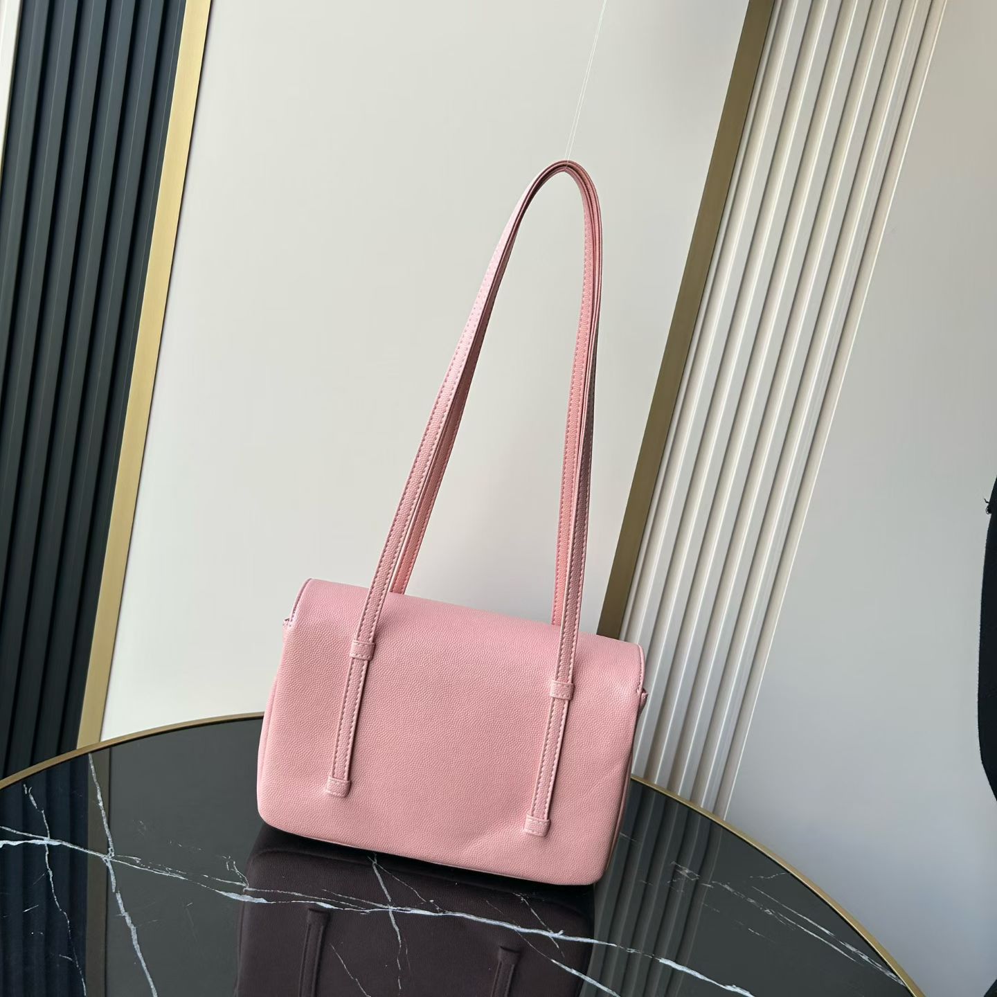 Chanel Basic Bag Cow Leather M-l-s