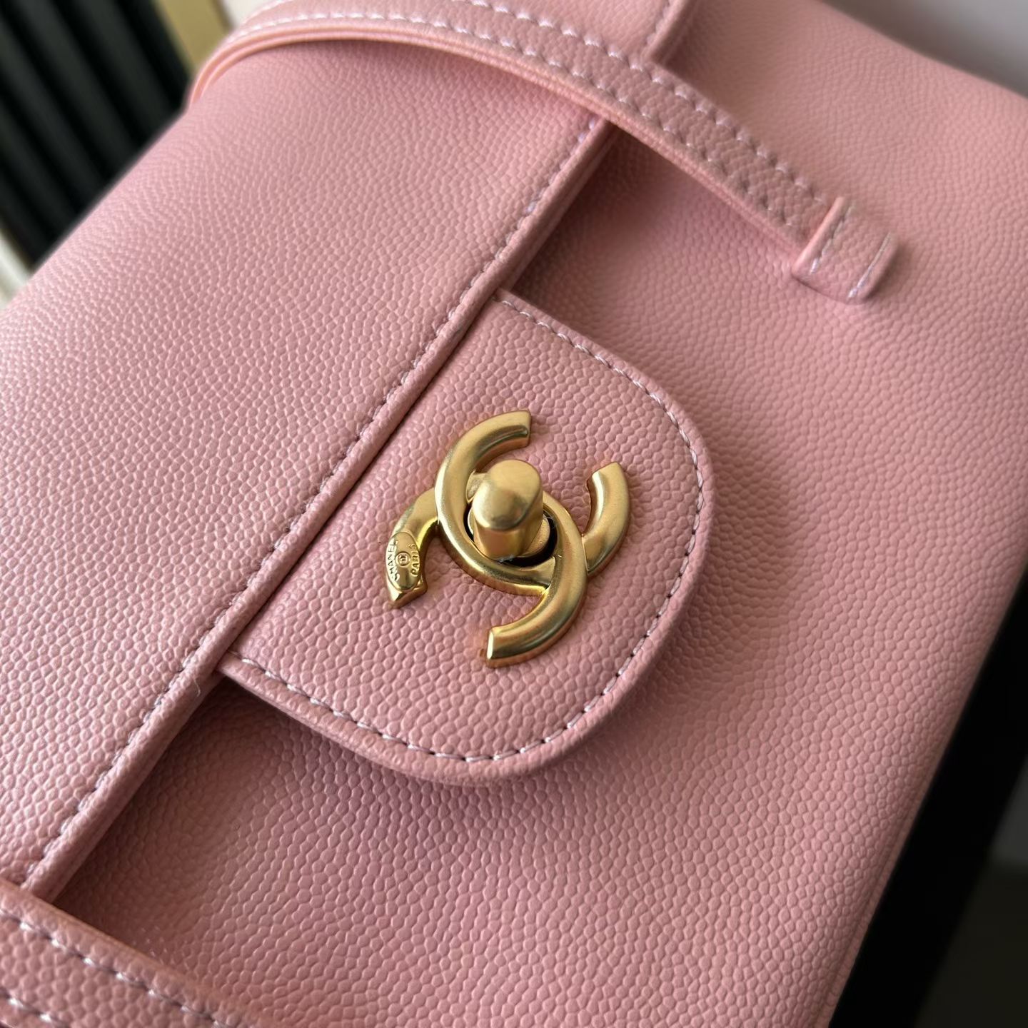 Chanel Basic Bag Cow Leather M-l-s