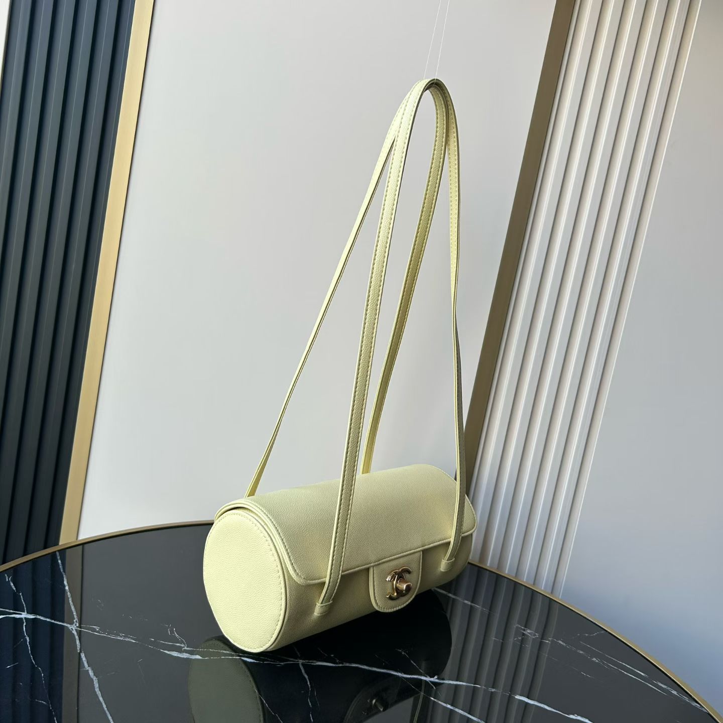 Chanel Basic Bag Cow Leather 10cm-l-s