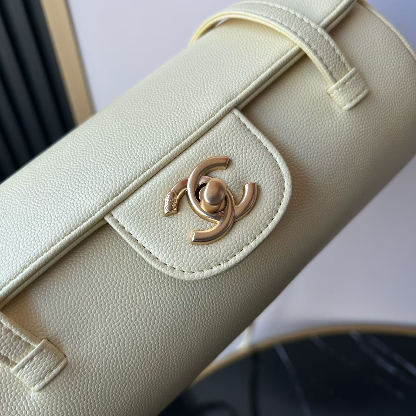 Chanel Basic Bag Cow Leather 10cm-l-s